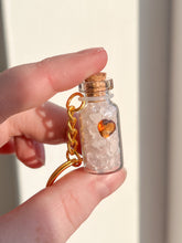 Load image into Gallery viewer, Blissful On the go Key Ring - Madeira Citrine
