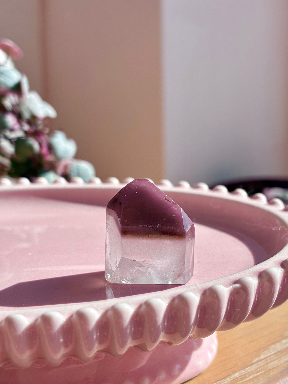 Pink lithium tower