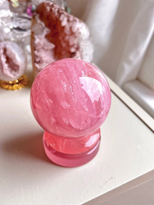 Rose Quartz Sphere