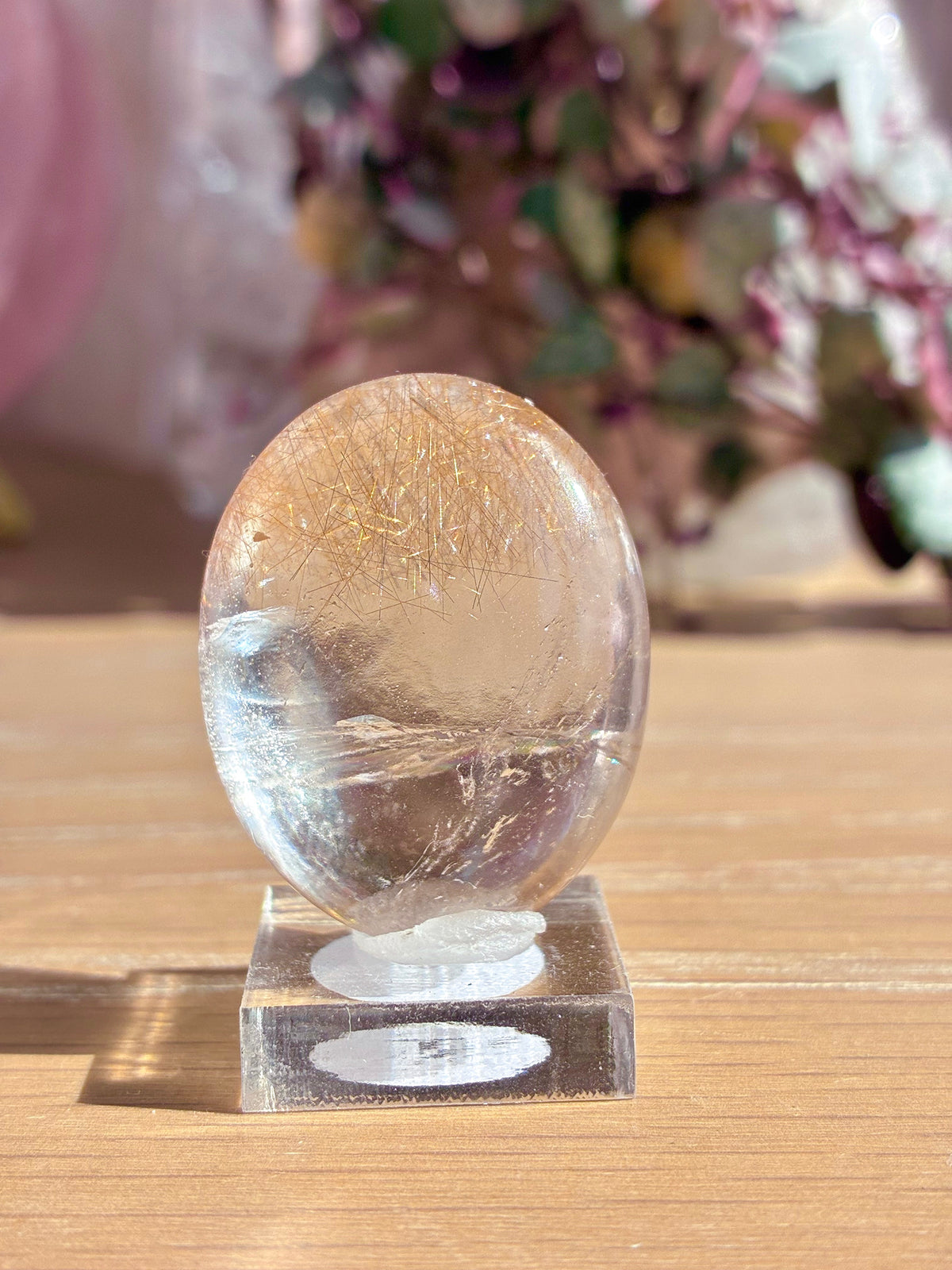 Rutile palmstone