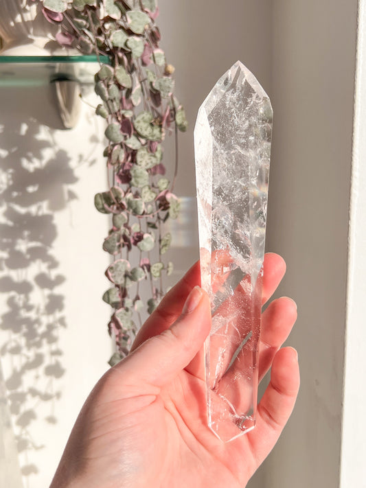 Lemurian Quartz wand