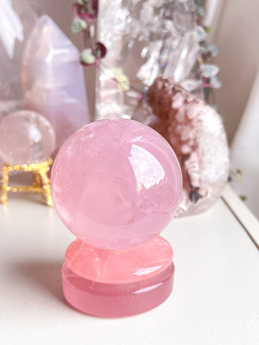 Rose Quartz Sphere