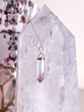 Load image into Gallery viewer, Pink Lithium pendant
