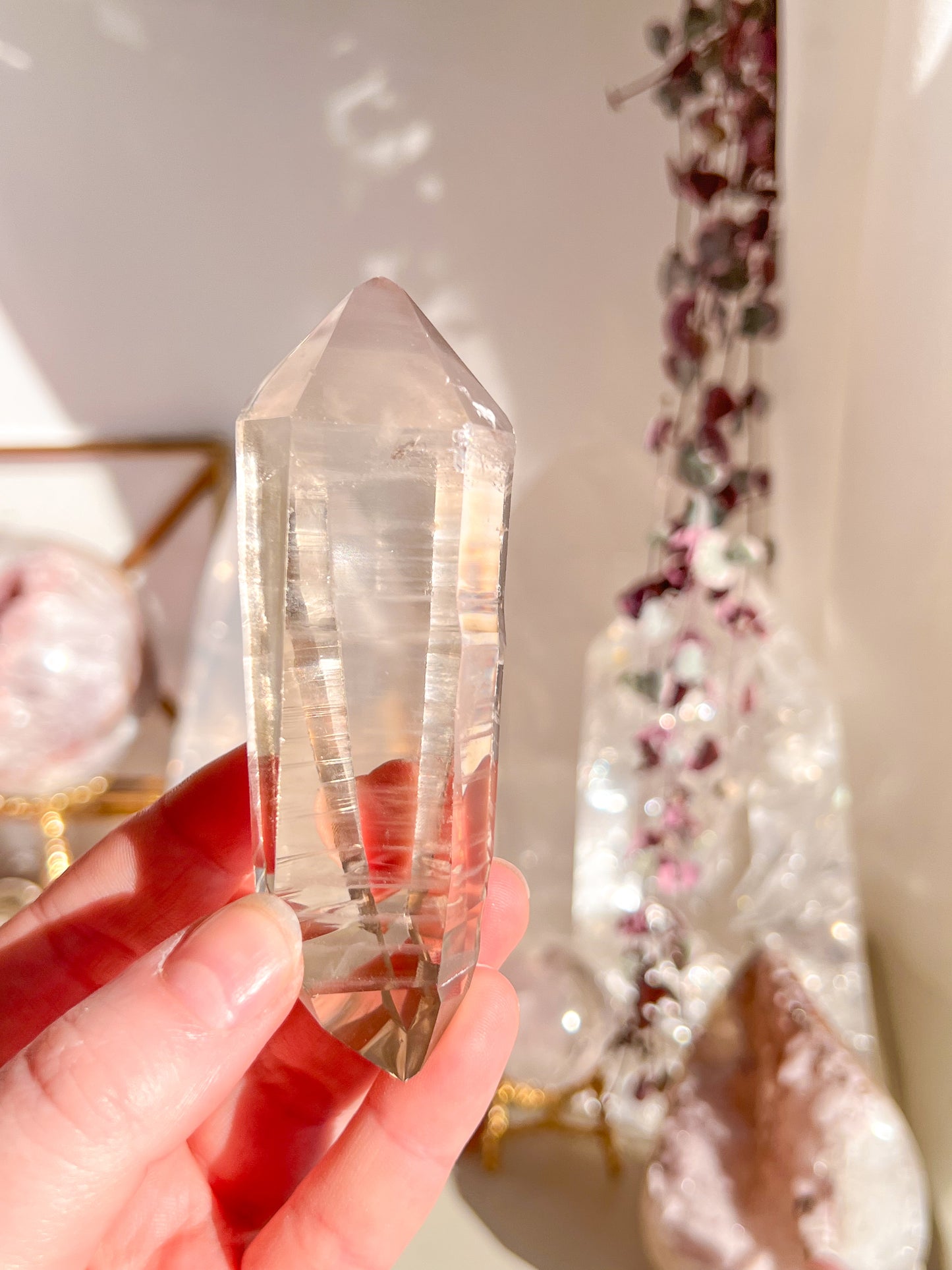 Smokey citrine lemurian