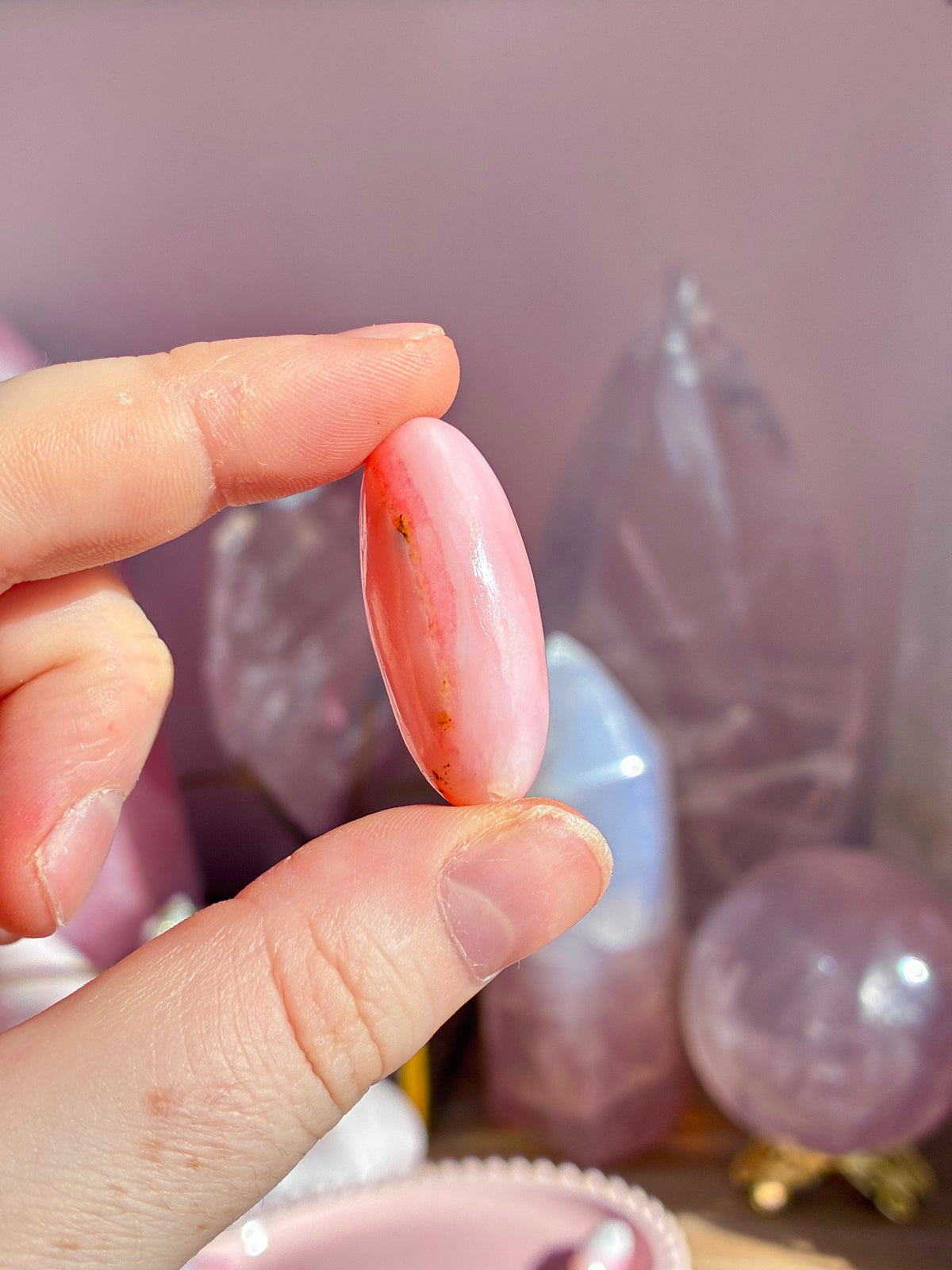 Pink opal lingham