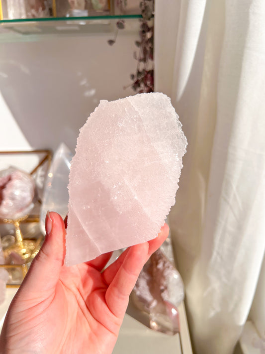 Rare Pink Calcite specimen