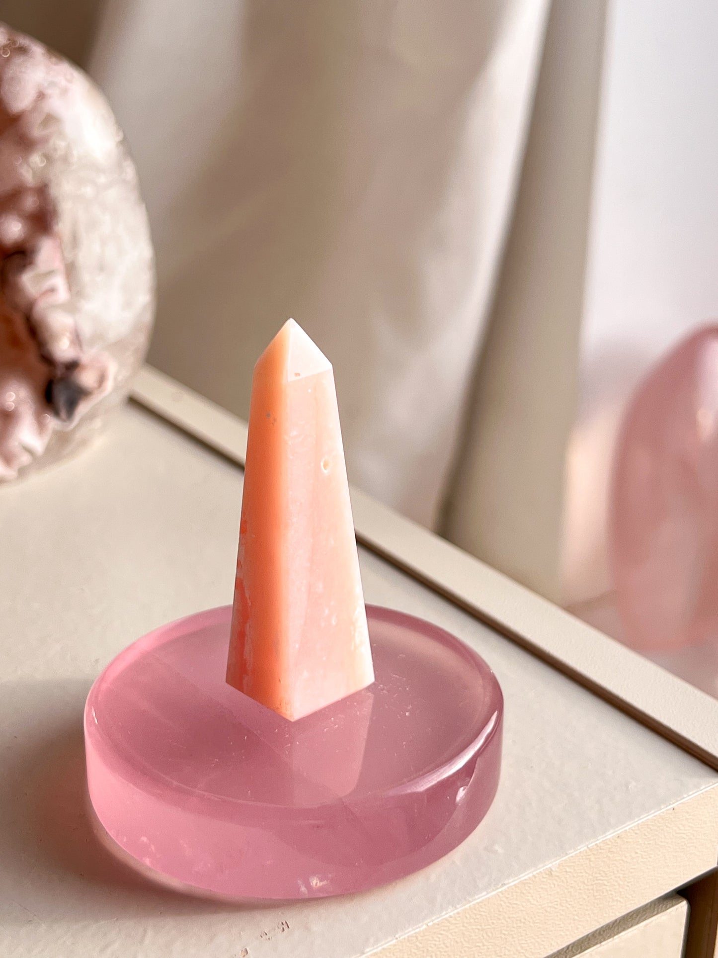 Pink Opal mini tower