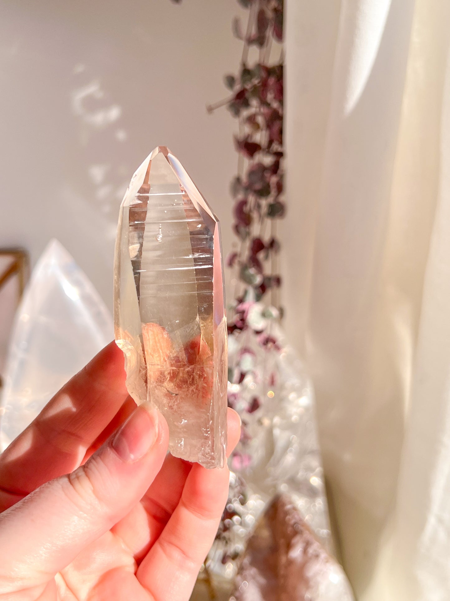 Smokey citrine lemurian