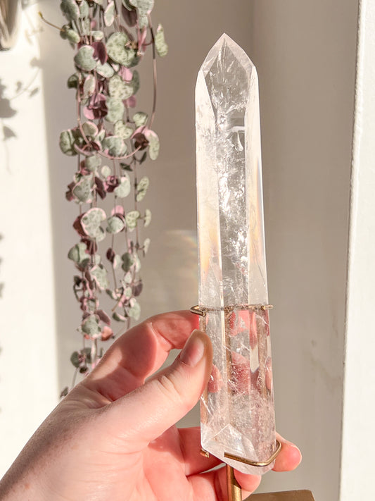 Lemurian Quartz wand