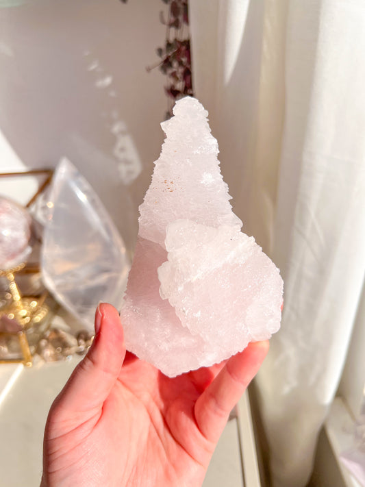 Rare Pink Calcite specimen