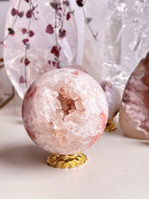 Load image into Gallery viewer, Pink amethyst sphere
