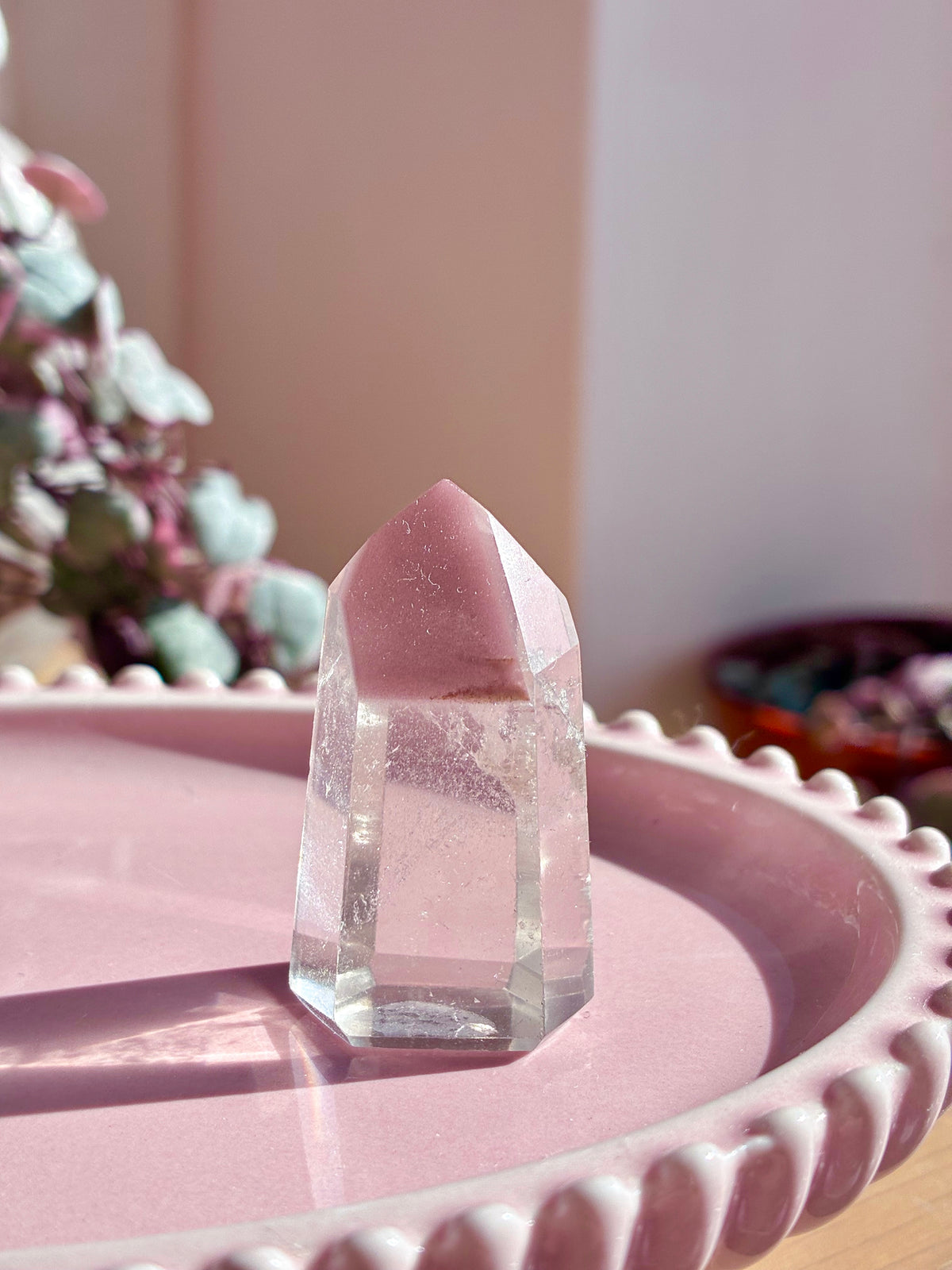 Pink lithium tower