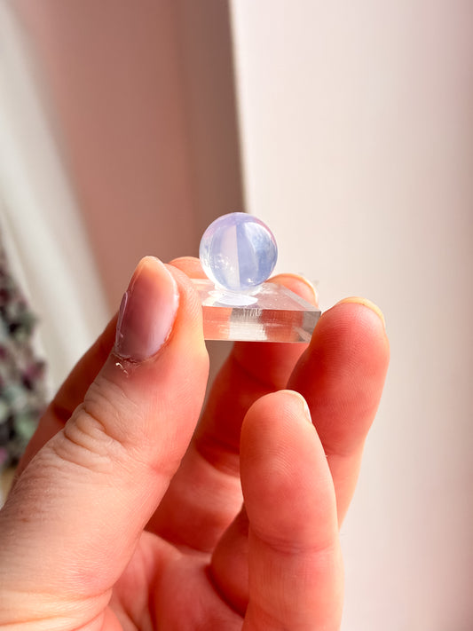 Lavender Moon Quartz sphere
