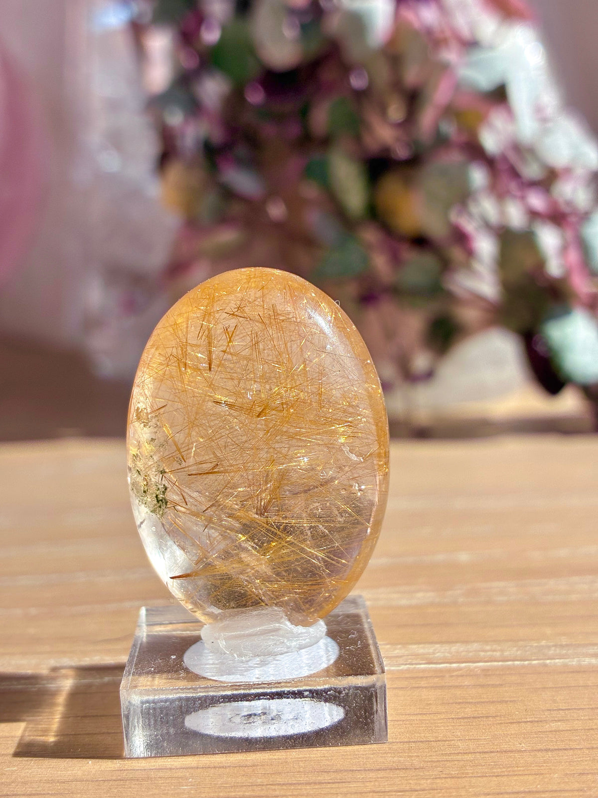 Rutile palmstone