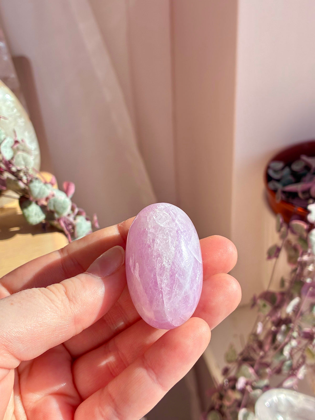 Gem Kunzite Lingham
