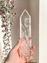 Load image into Gallery viewer, XL Lemurian Quartz wand
