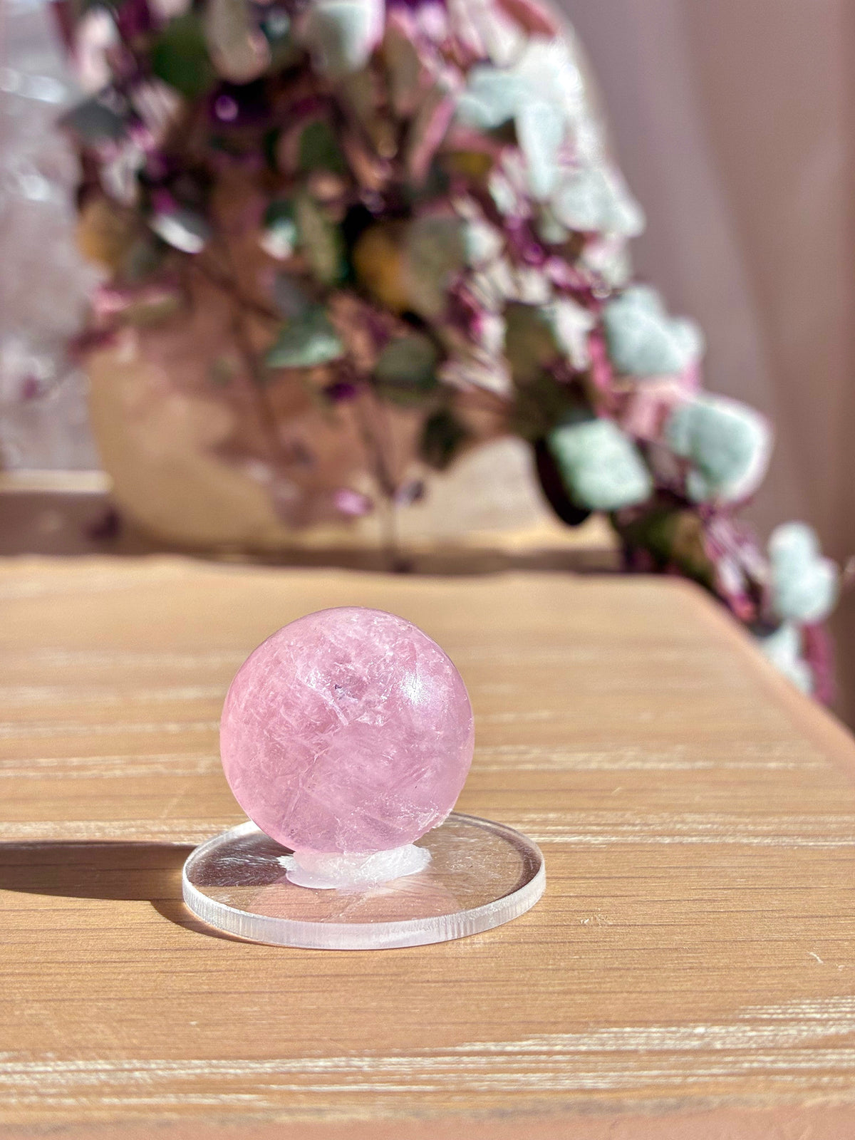 Morganite pebble