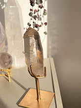 Load image into Gallery viewer, Golden Lemurian Quartz wand
