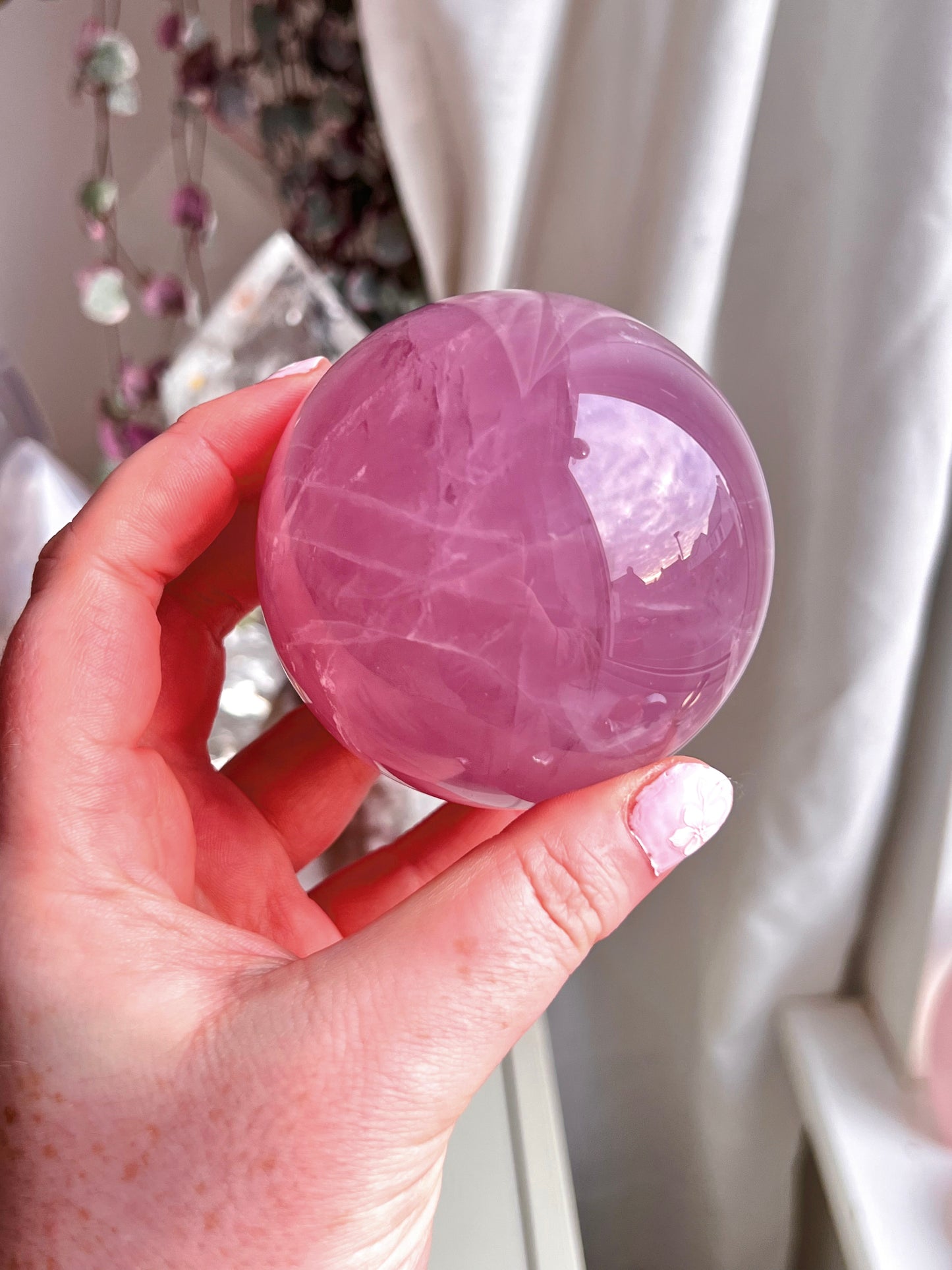 Rose Quartz Sphere