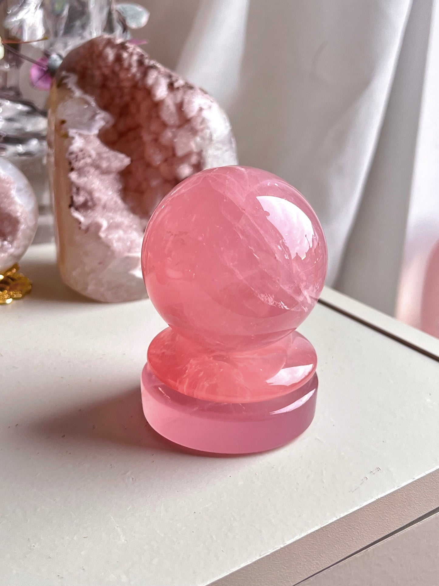 Rose Quartz Sphere