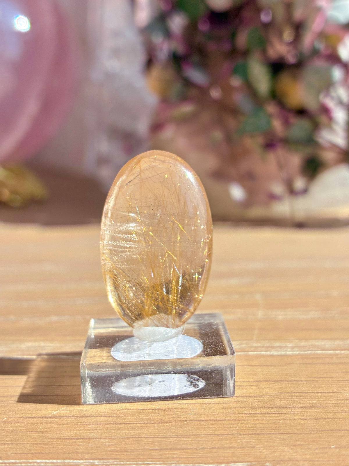 Rutile palmstone