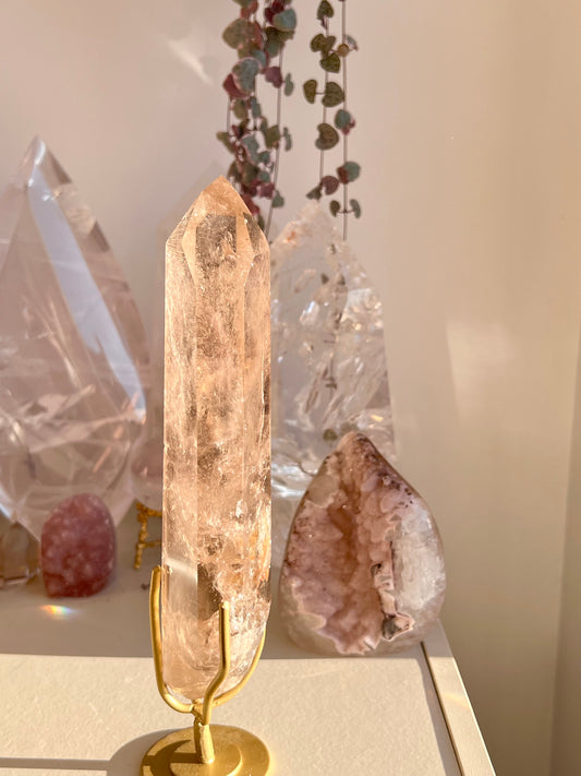 Golden Smokey Quartz with Rutile