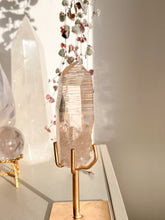 Load image into Gallery viewer, Golden Lemurian Quartz wand
