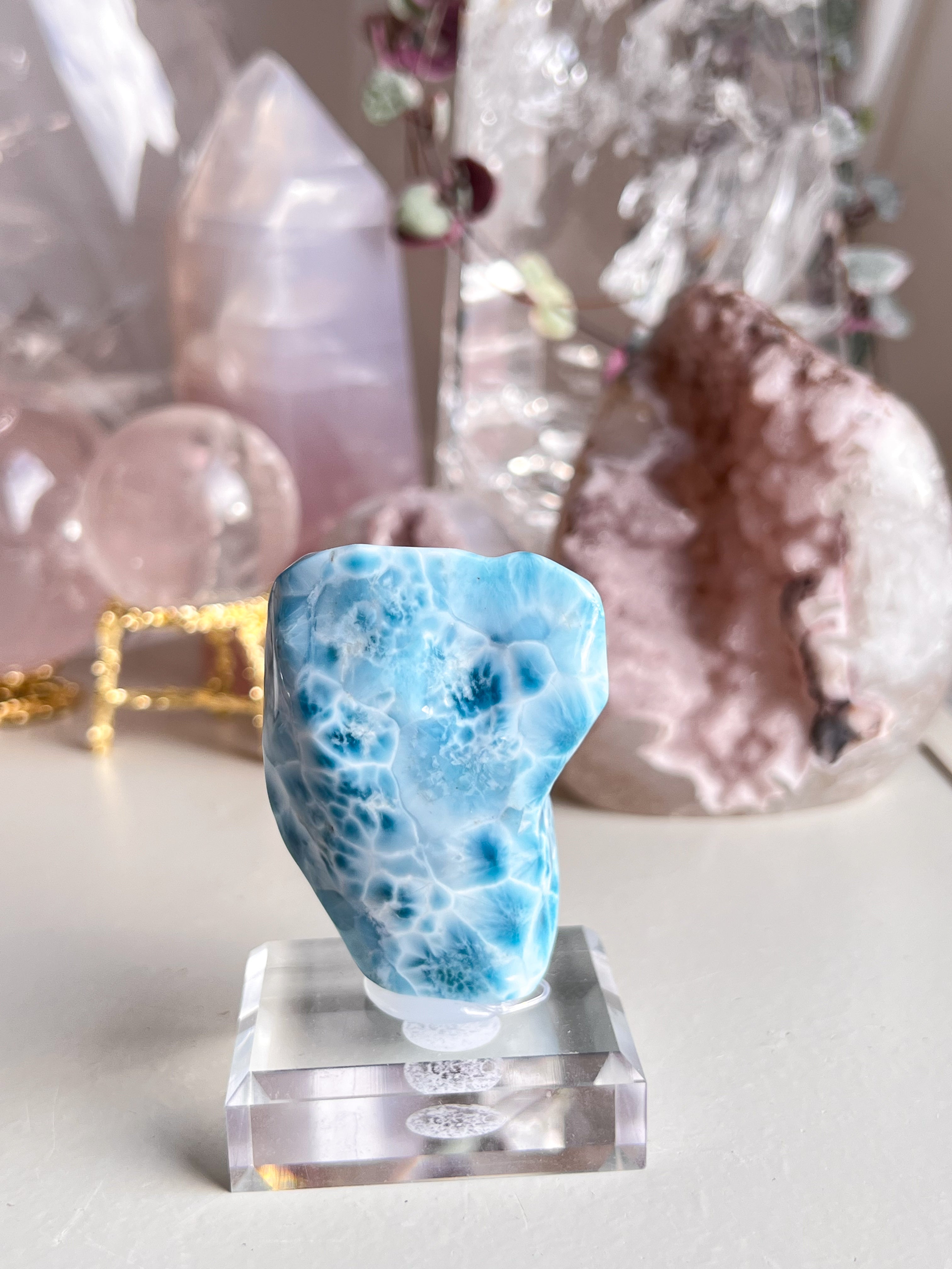 Larimar Specimen – Blissful Moon Co.