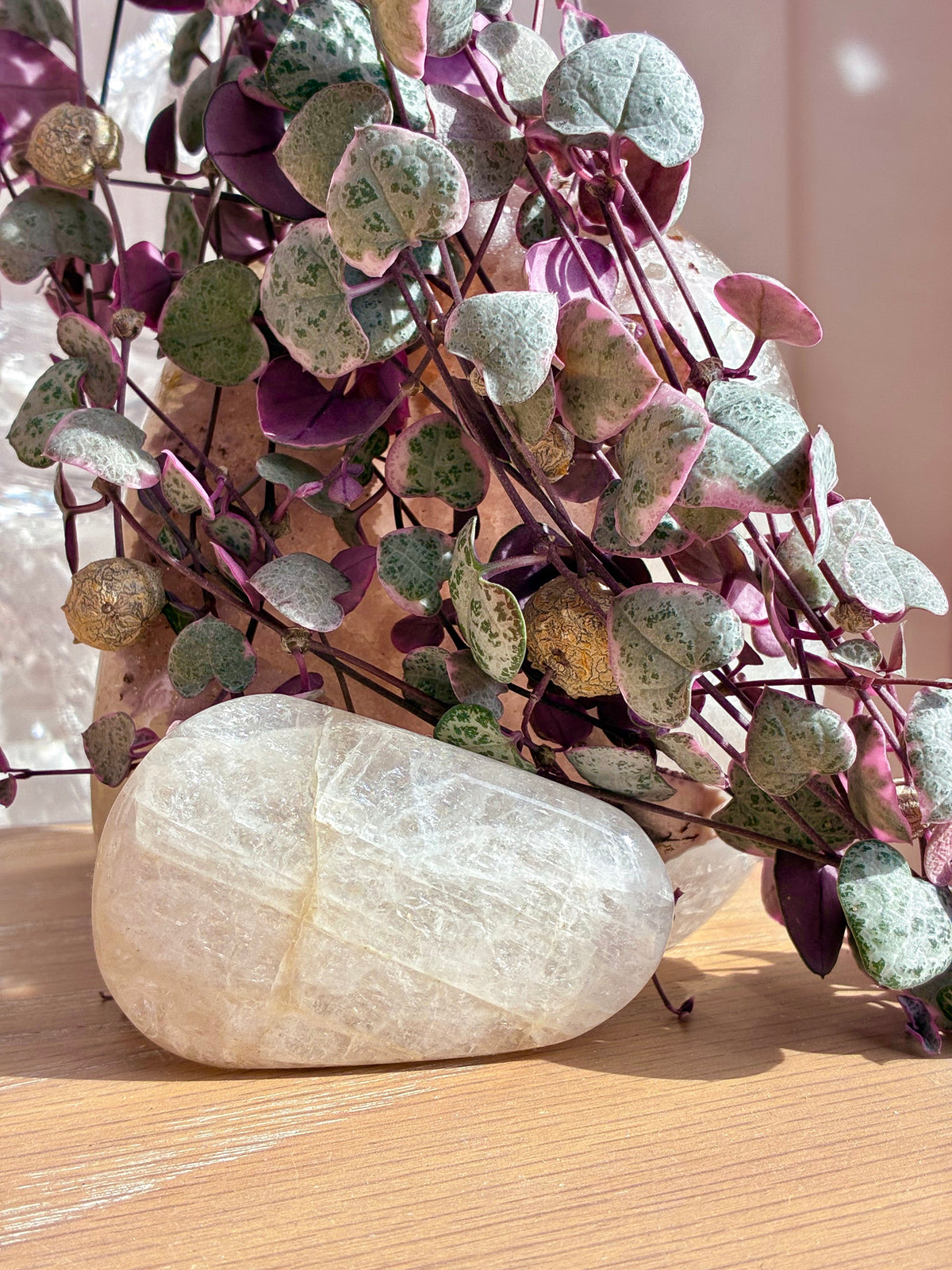 russian natrolite palmstone