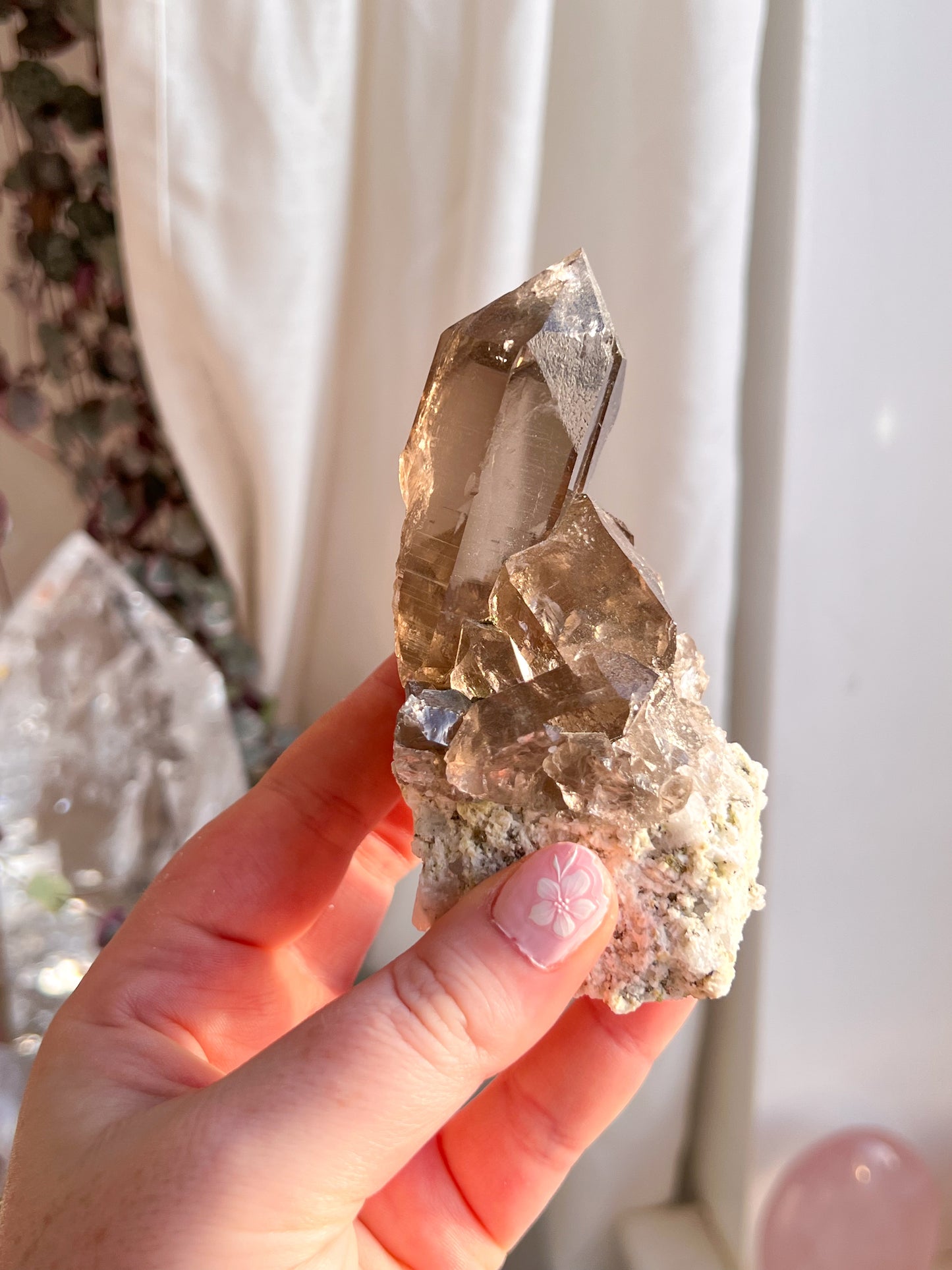 Hand mined Swiss Smokey Quartz