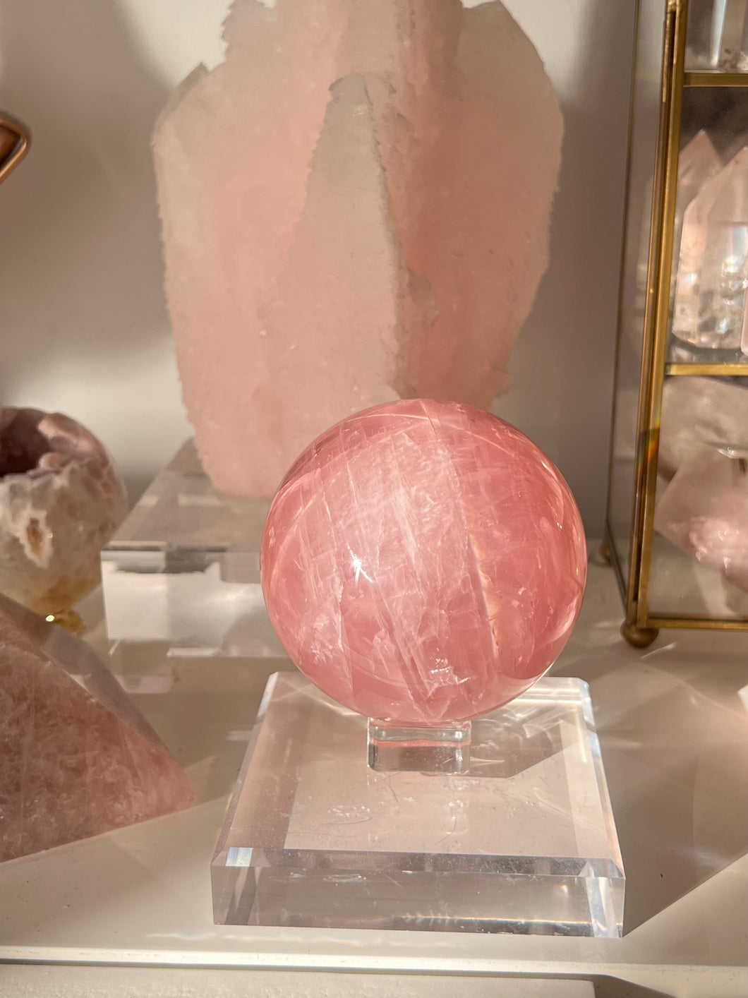 Rose Quartz Sphere