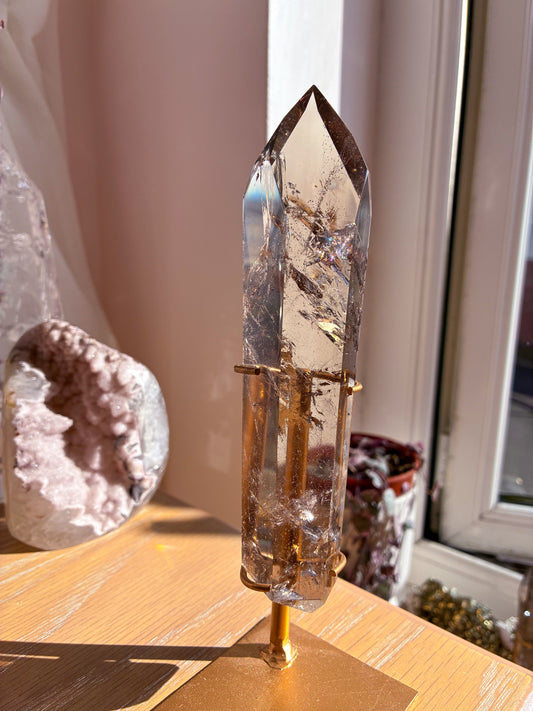 Smokey Lemurian on stand
