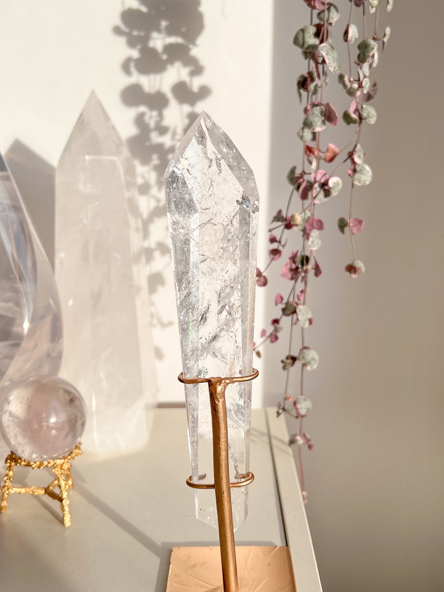 Lemurian Quartz wand