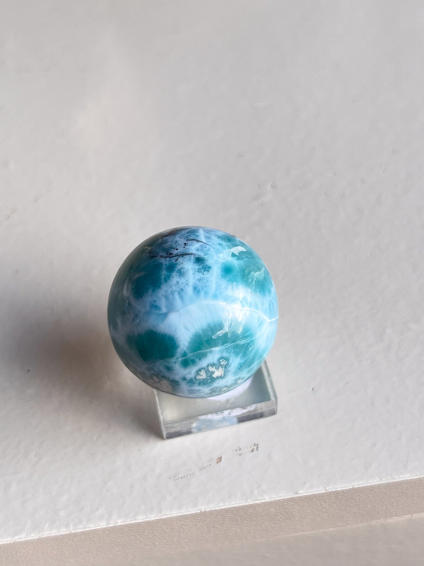 Large Larimar Sphere