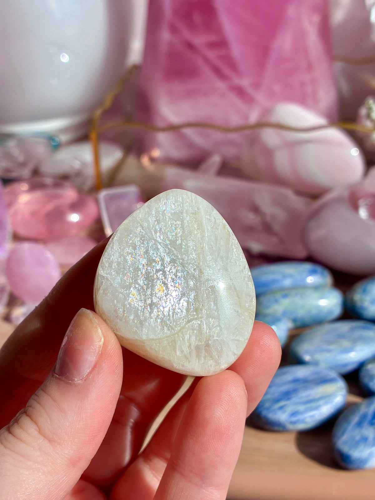 russian natrolite palmstone