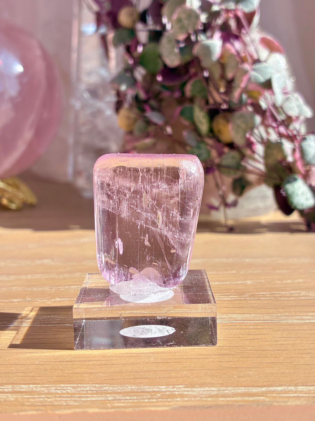 Kunzite specimen