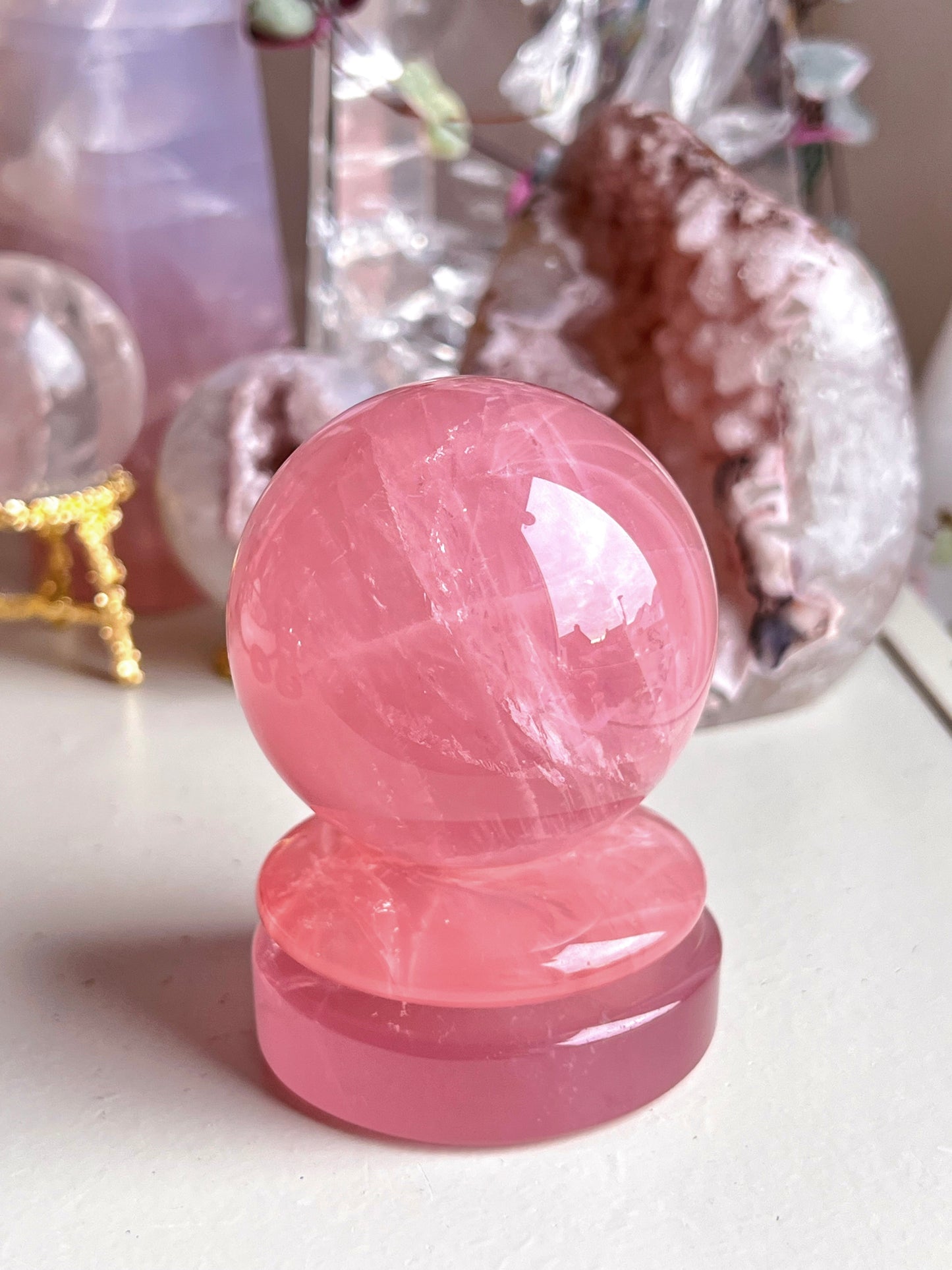 Rose Quartz Sphere