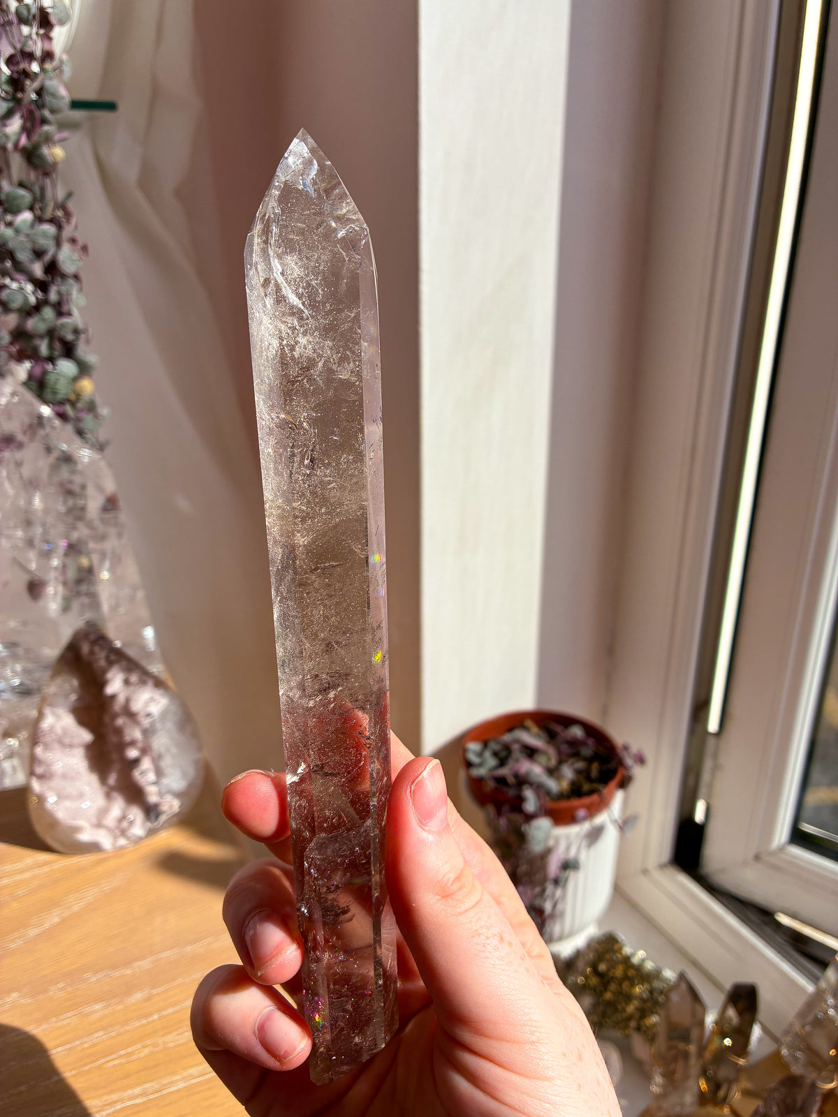 Smokey Lemurian on stand
