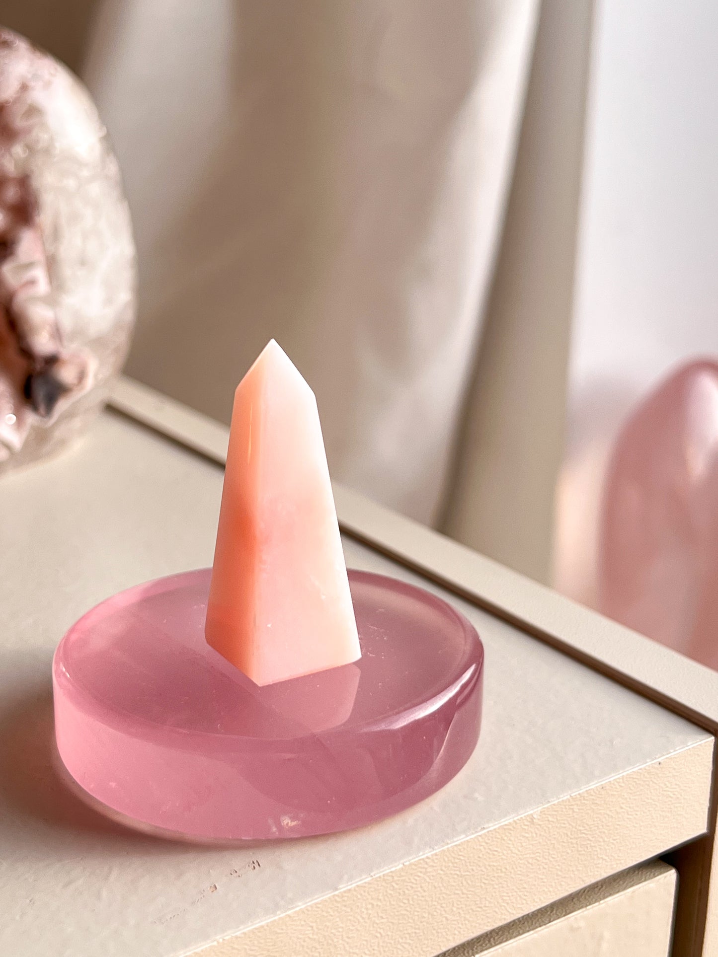 Pink Opal mini tower