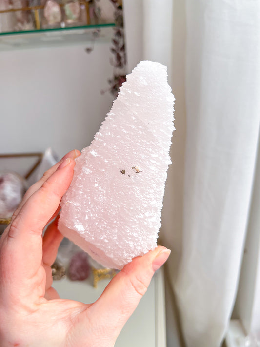 Rare Pink Calcite specimen