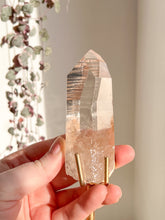 Load image into Gallery viewer, Golden Lemurian Quartz wand
