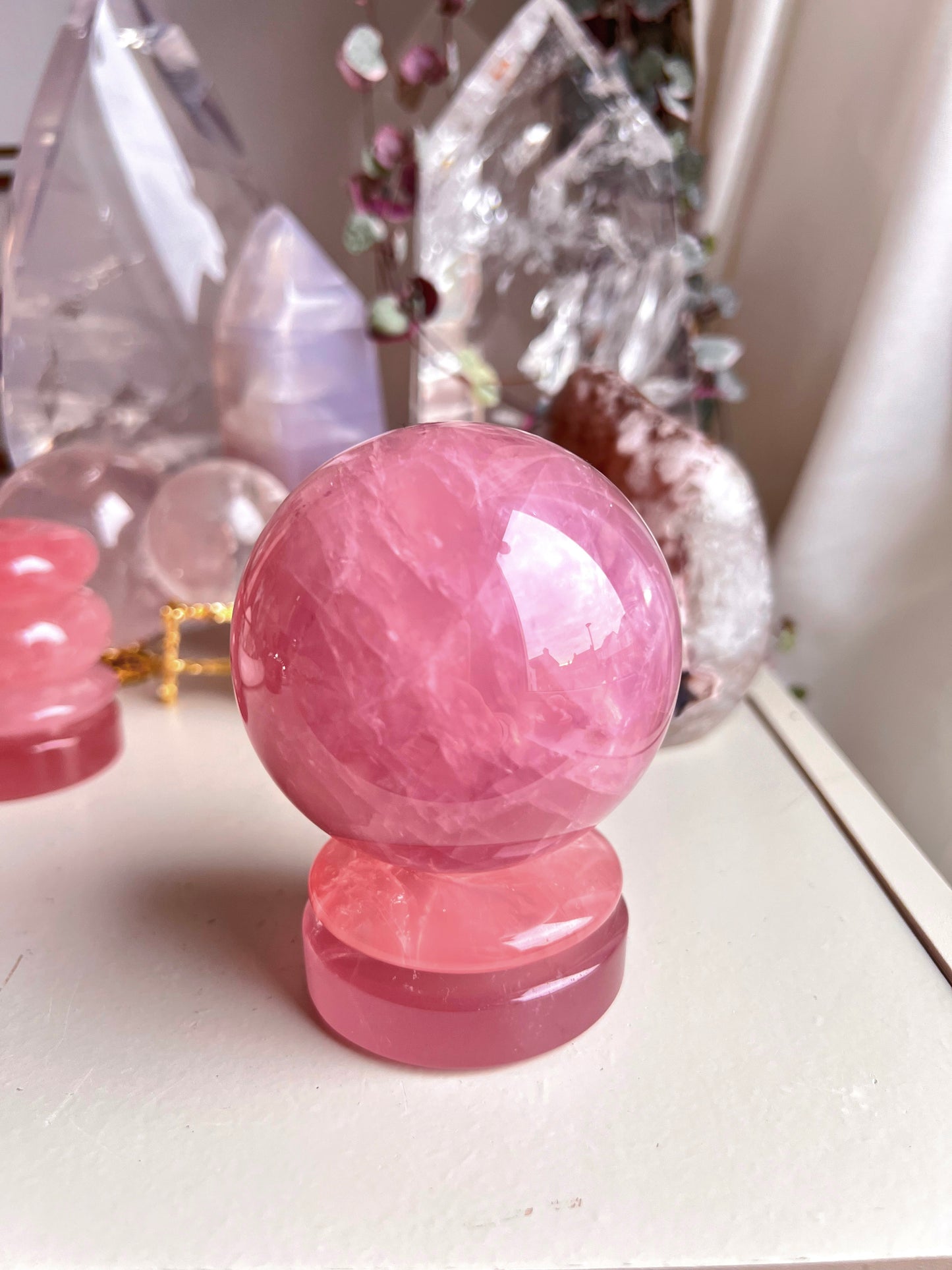 Rose Quartz Sphere