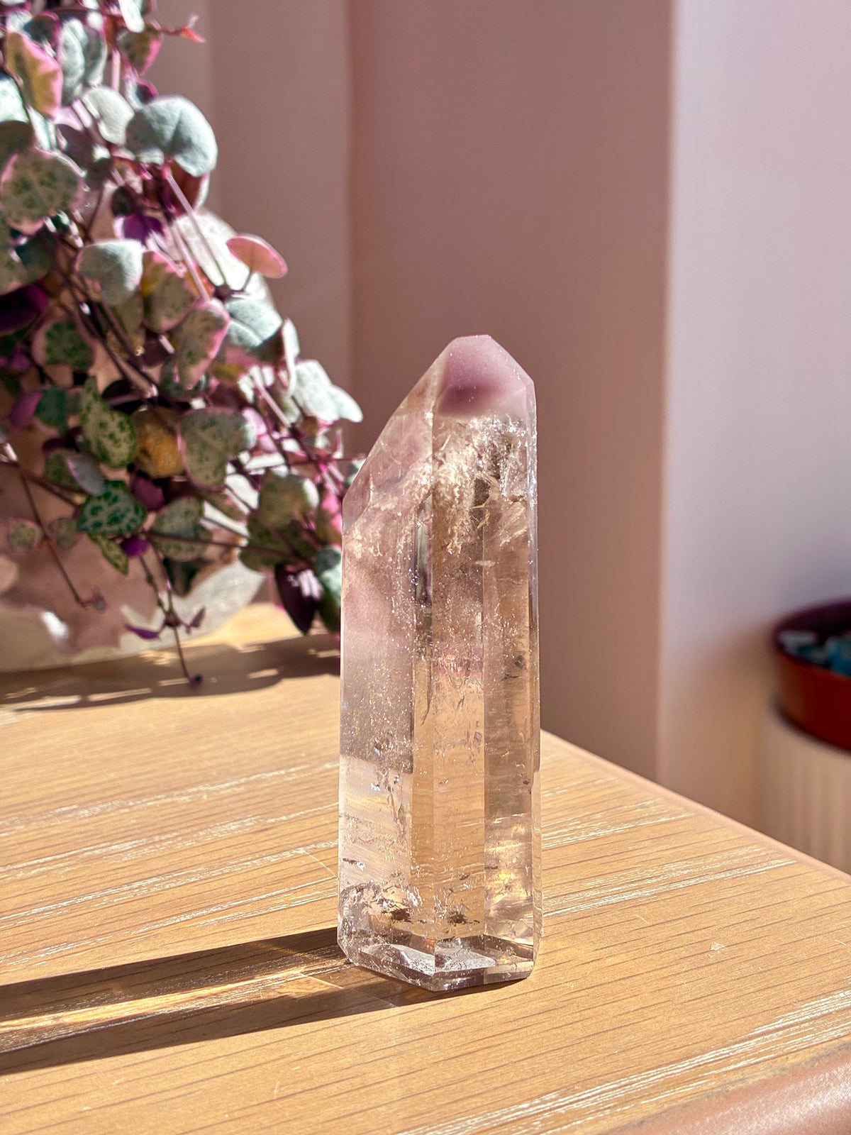 Pink Lithium x citrine