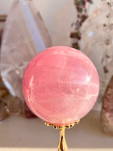 Load image into Gallery viewer, Rose Quartz Sphere
