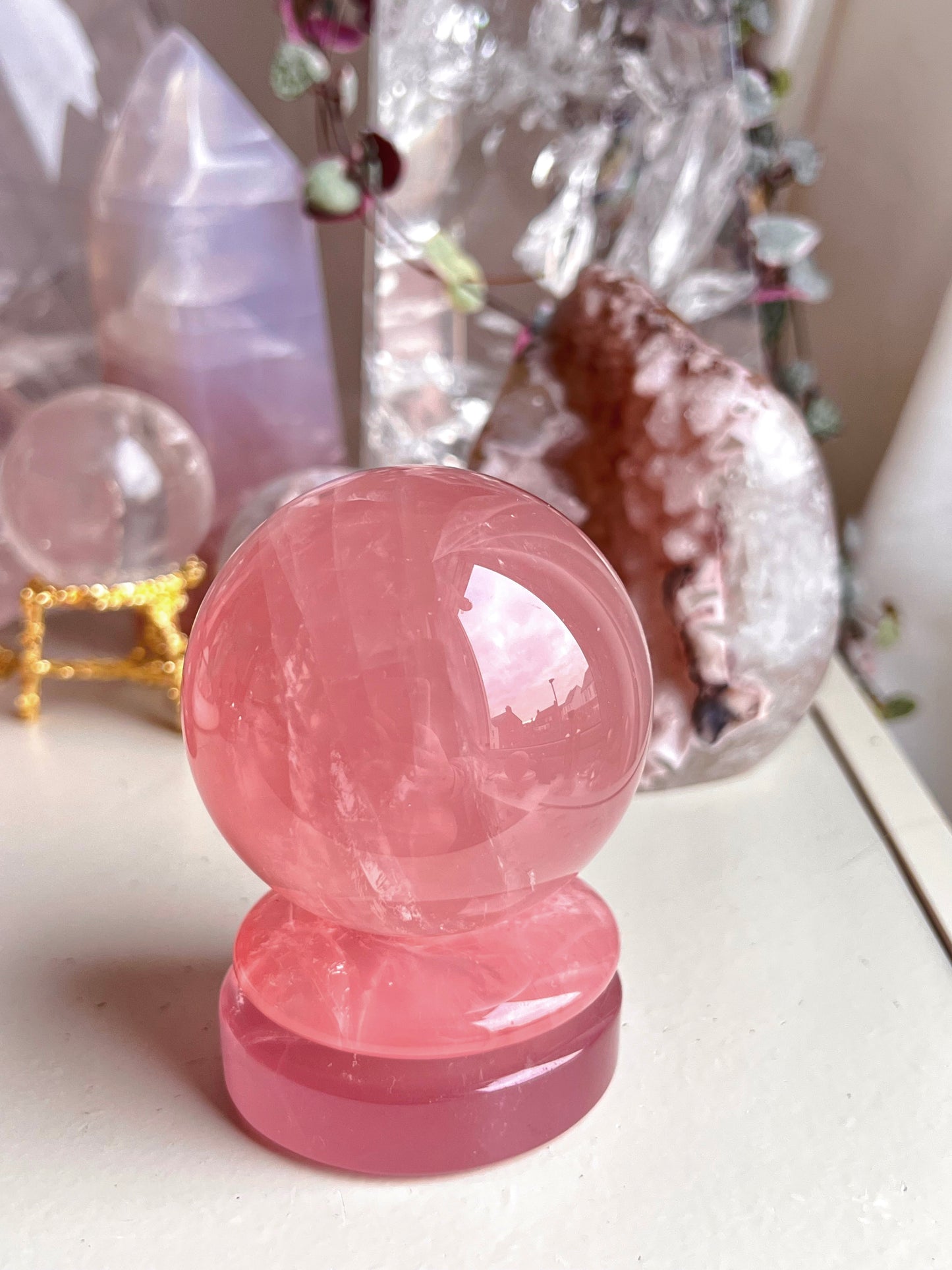 Rose Quartz Sphere