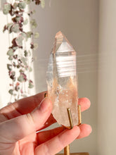 Load image into Gallery viewer, Golden Lemurian Quartz wand
