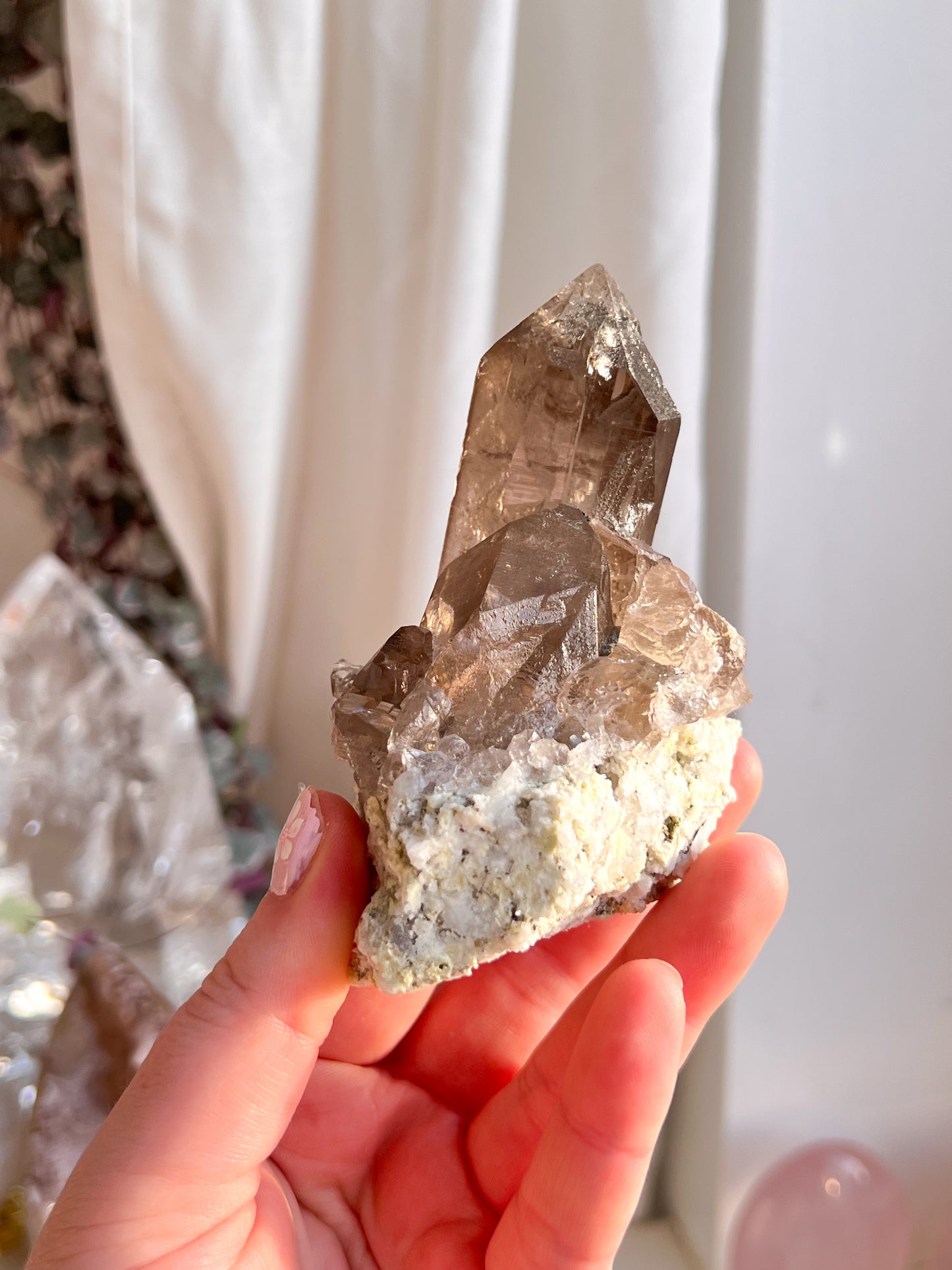 Hand mined Swiss Smokey Quartz