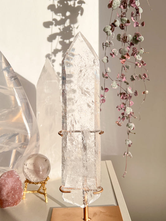 XL Lemurian Quartz wand