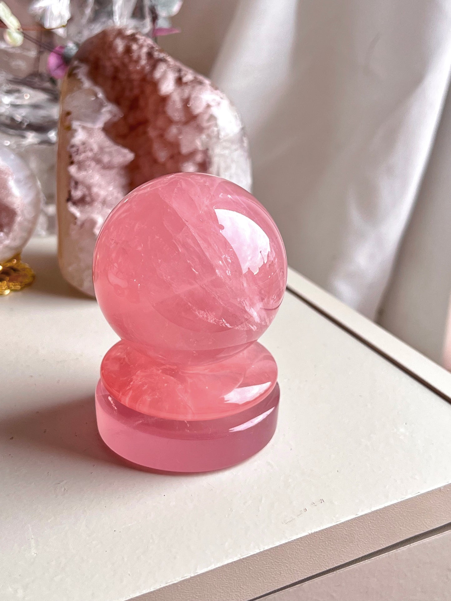 Rose Quartz Sphere