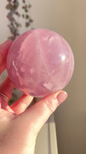 Load and play video in Gallery viewer, Rose Quartz Sphere
